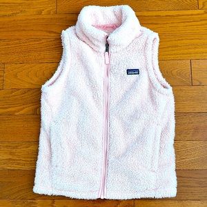 EUC Patagonia Girls Pink Size 12 Los Gatos Vest